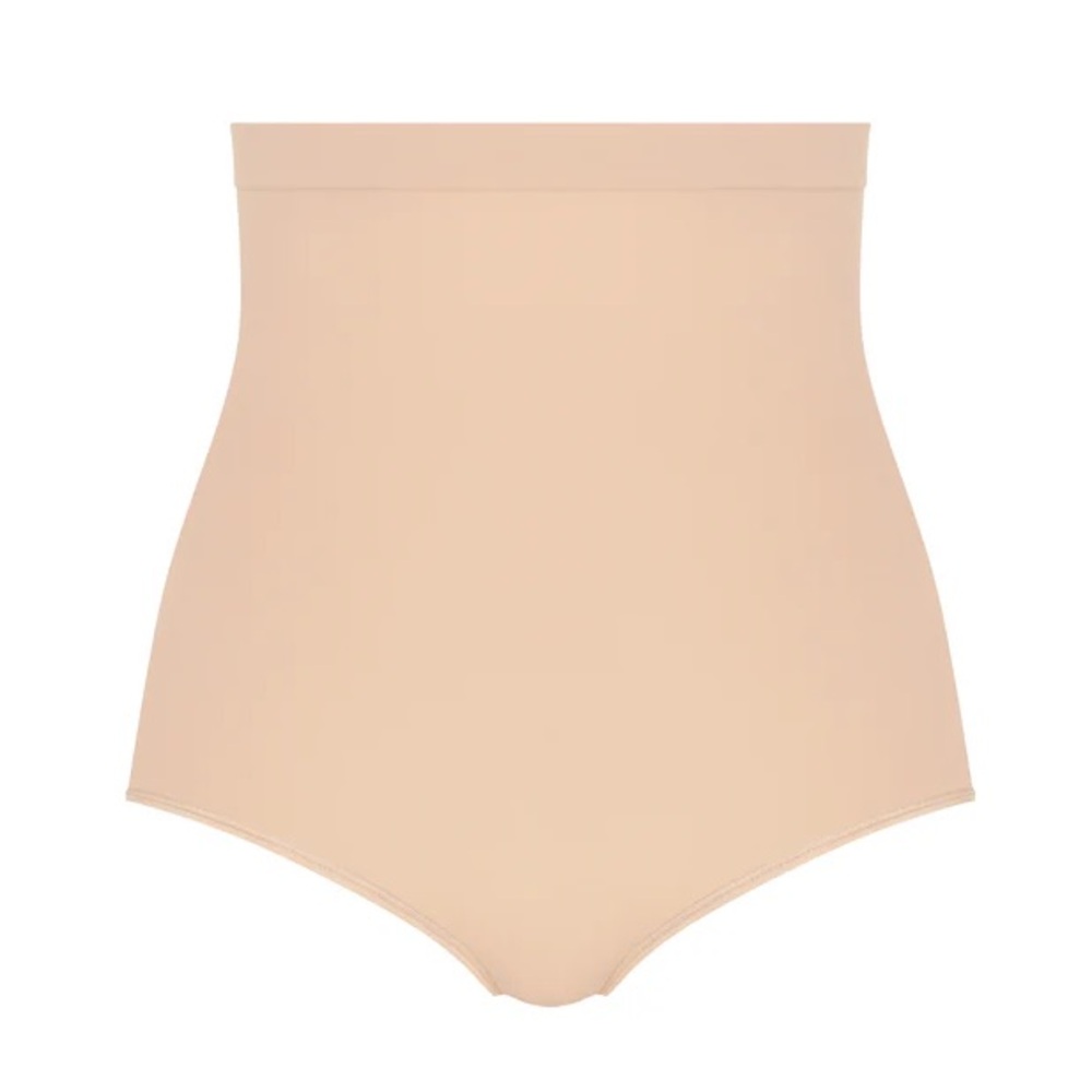 NWT! SPANX Seamless Power High-Waisted Brief in Soft Nude